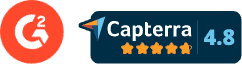 Top rated on G2 and Capterra