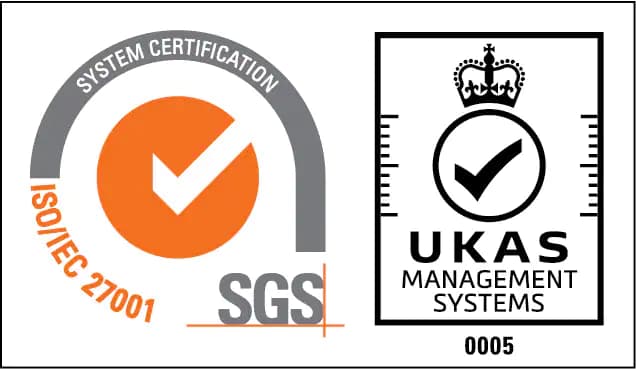 ISO/IEC 27001 certified