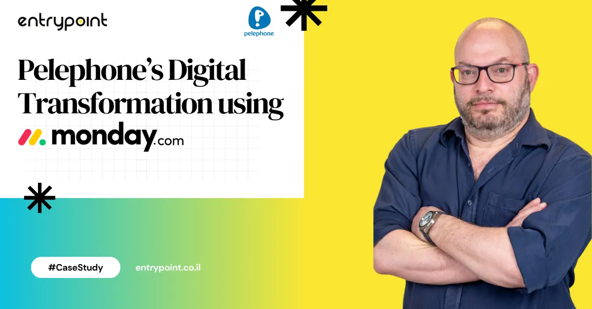 Pelephone Digital Transformation: Monday.com Implementation and Training
